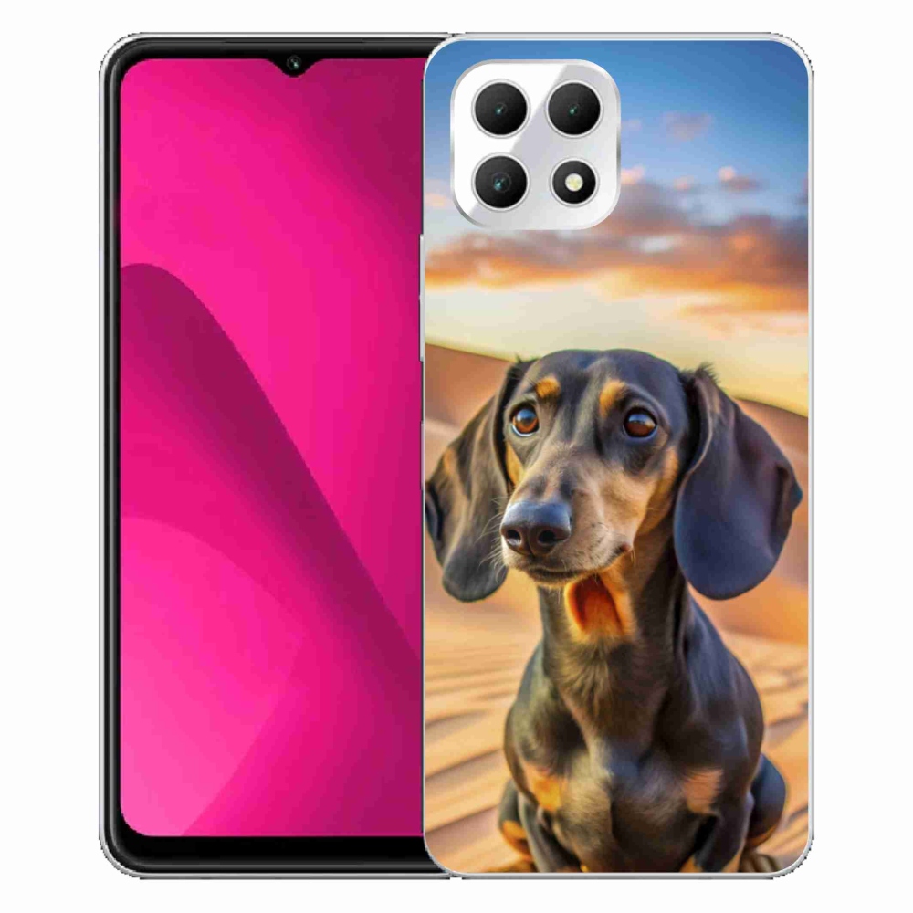Gélový kryt mmCase na T phone 2 - jazvečík 3