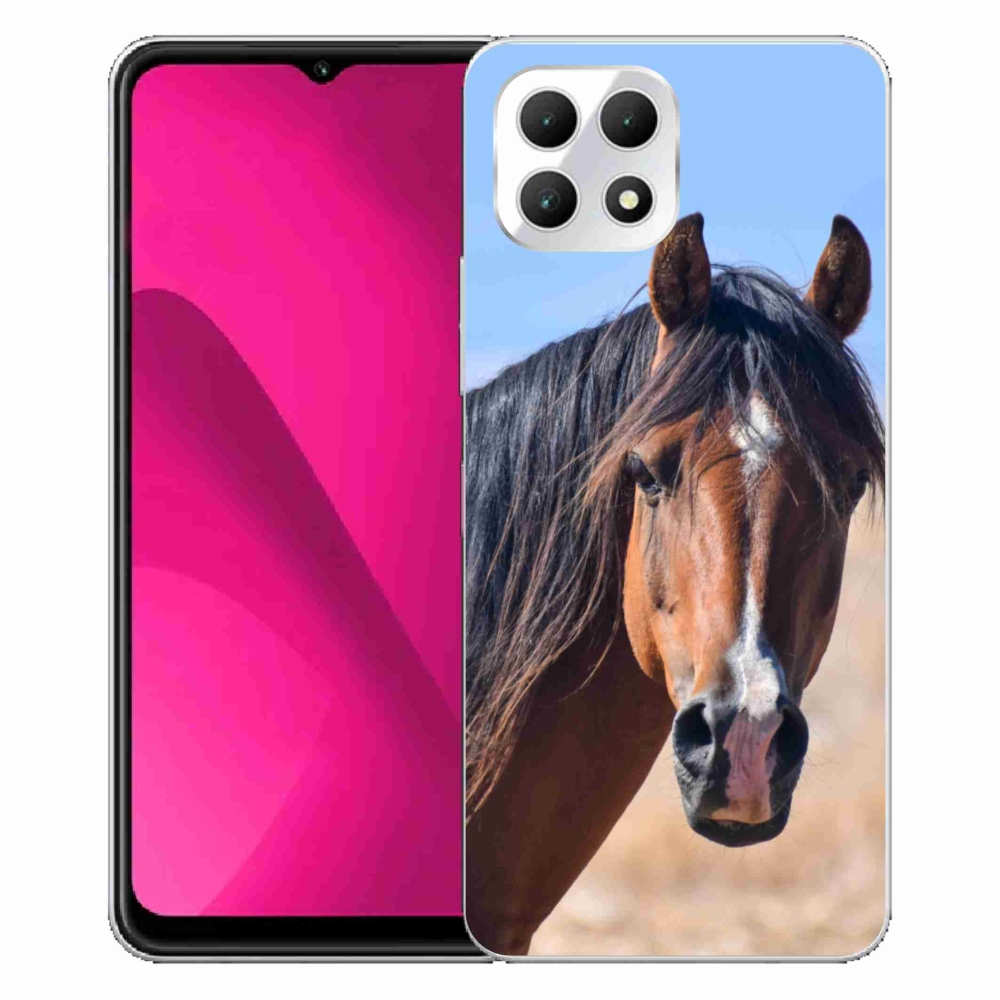 Gélový kryt mmCase na T phone 2 - pokojný kôň