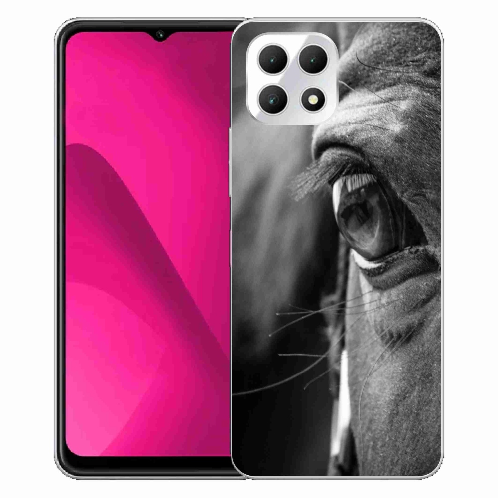 Gélový kryt mmCase na T phone 2 - konský pohľad