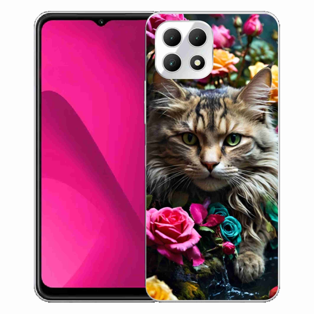 Gélový kryt mmCase na T phone 2 - mačacie pohľad 2