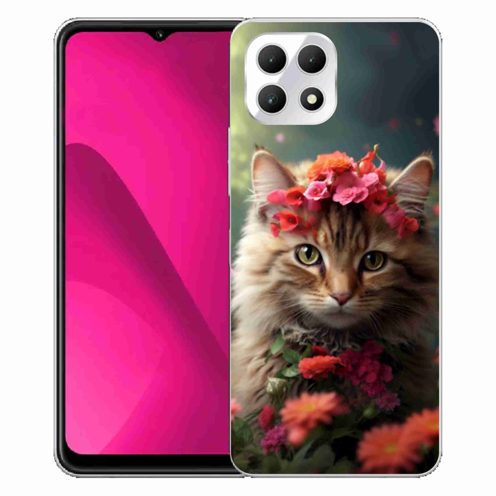 Gélový kryt mmCase na T phone 2 - mačacia princezná