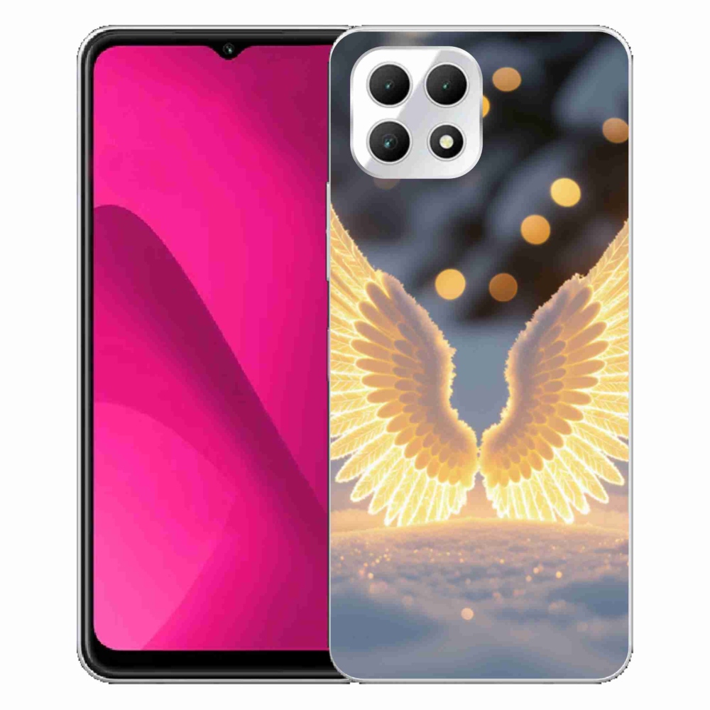 Gélový kryt mmCase na T phone 2 - krídla