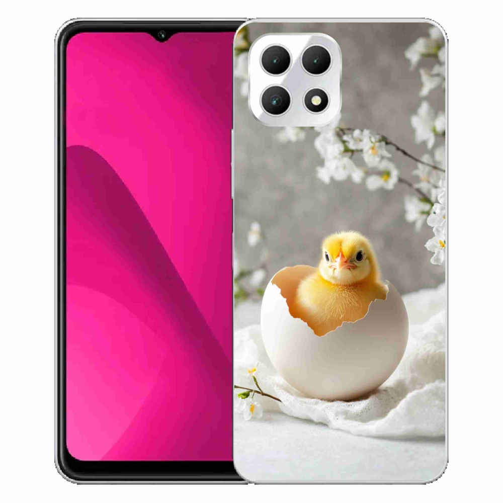 Gélový kryt mmCase na T phone 2 - kuriatko