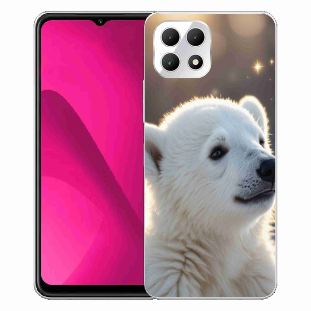 Gélový kryt mmCase na T phone 2 - ľadový medveď