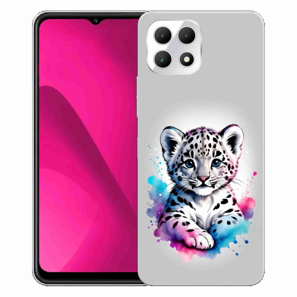 Gélový kryt mmCase na T phone 2 - leopardej mláďa