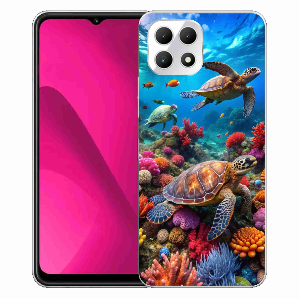 Gélový kryt mmCase na T phone 2 - morský svet 2