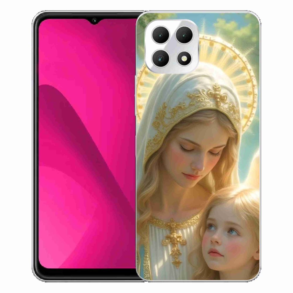 Gélový kryt mmCase na T phone 2 - náboženský motív 2
