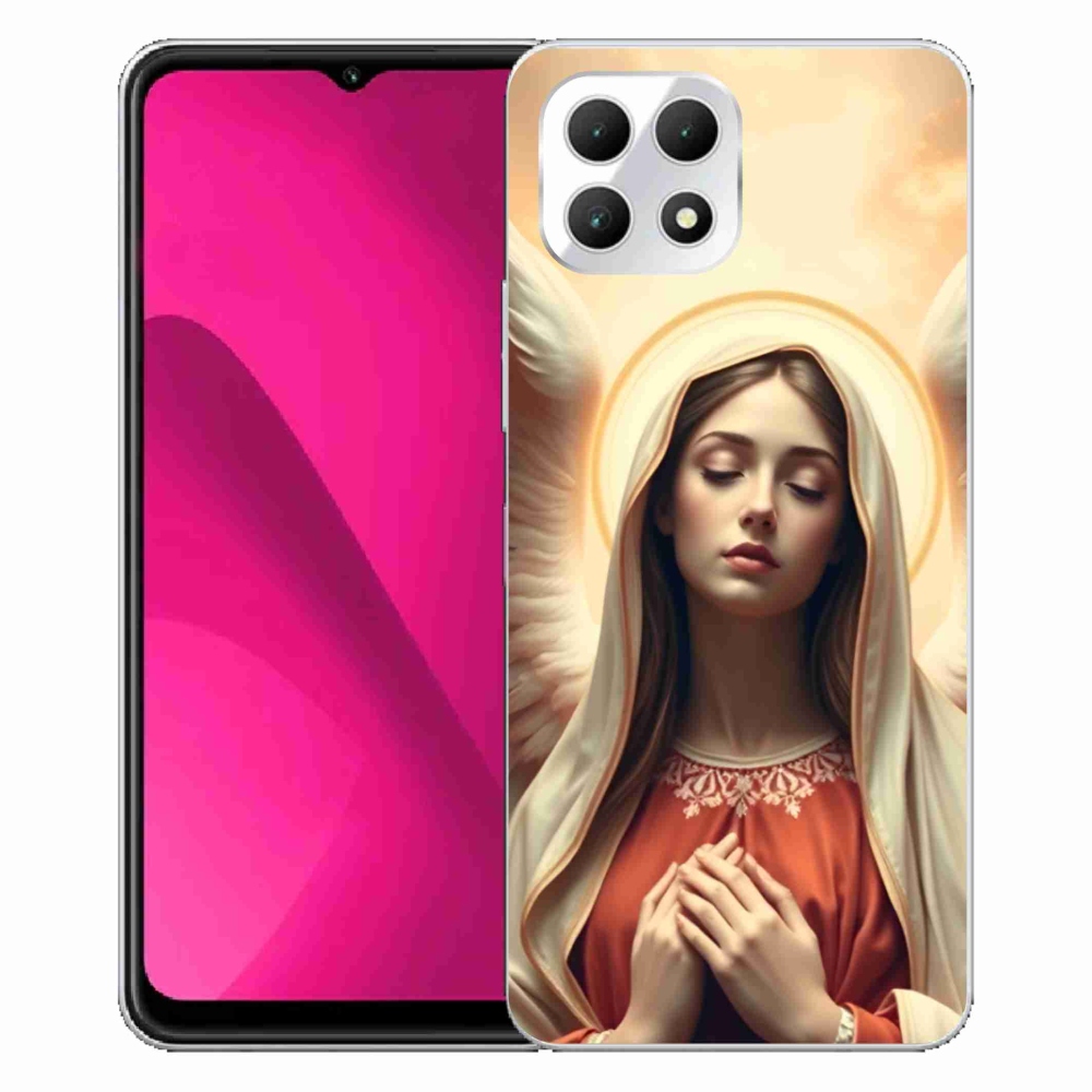 Gélový kryt mmCase na T phone 2 - náboženský motív