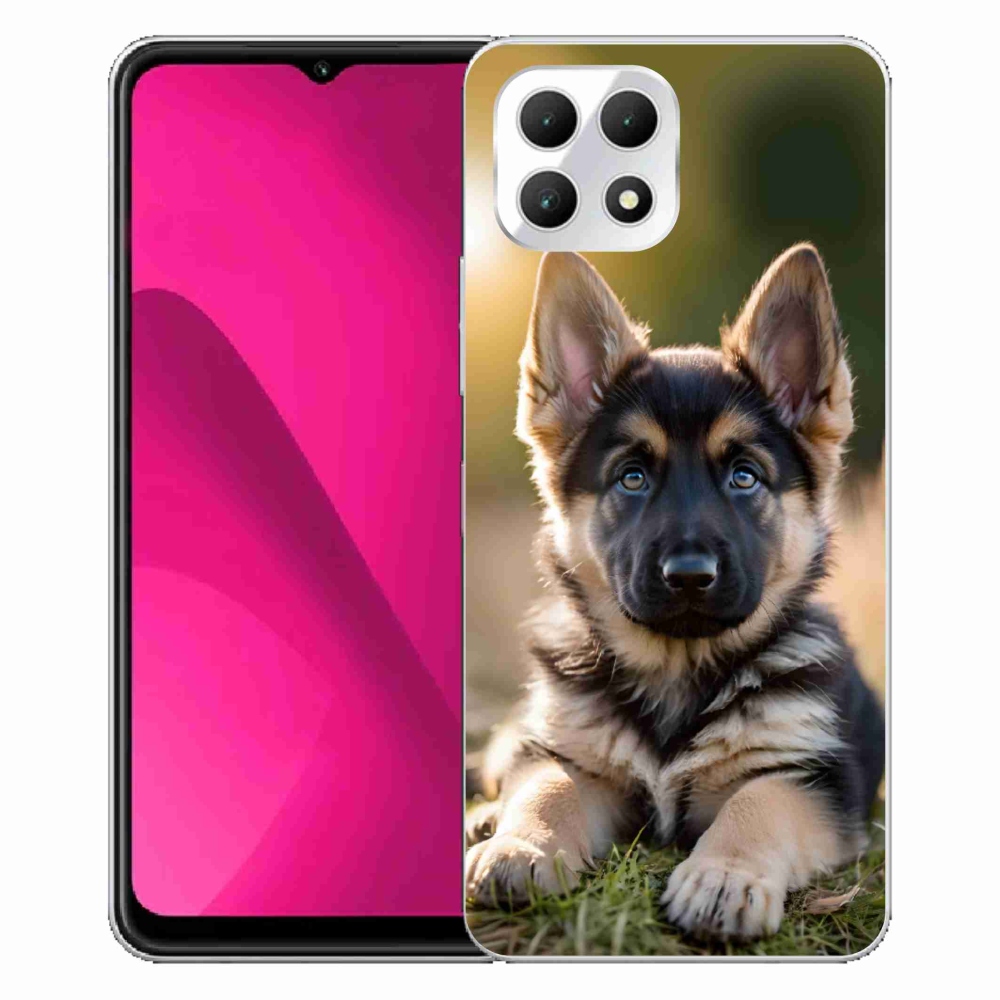 Gélový kryt mmCase na T phone 2 - nemecký ovčiak v prírode