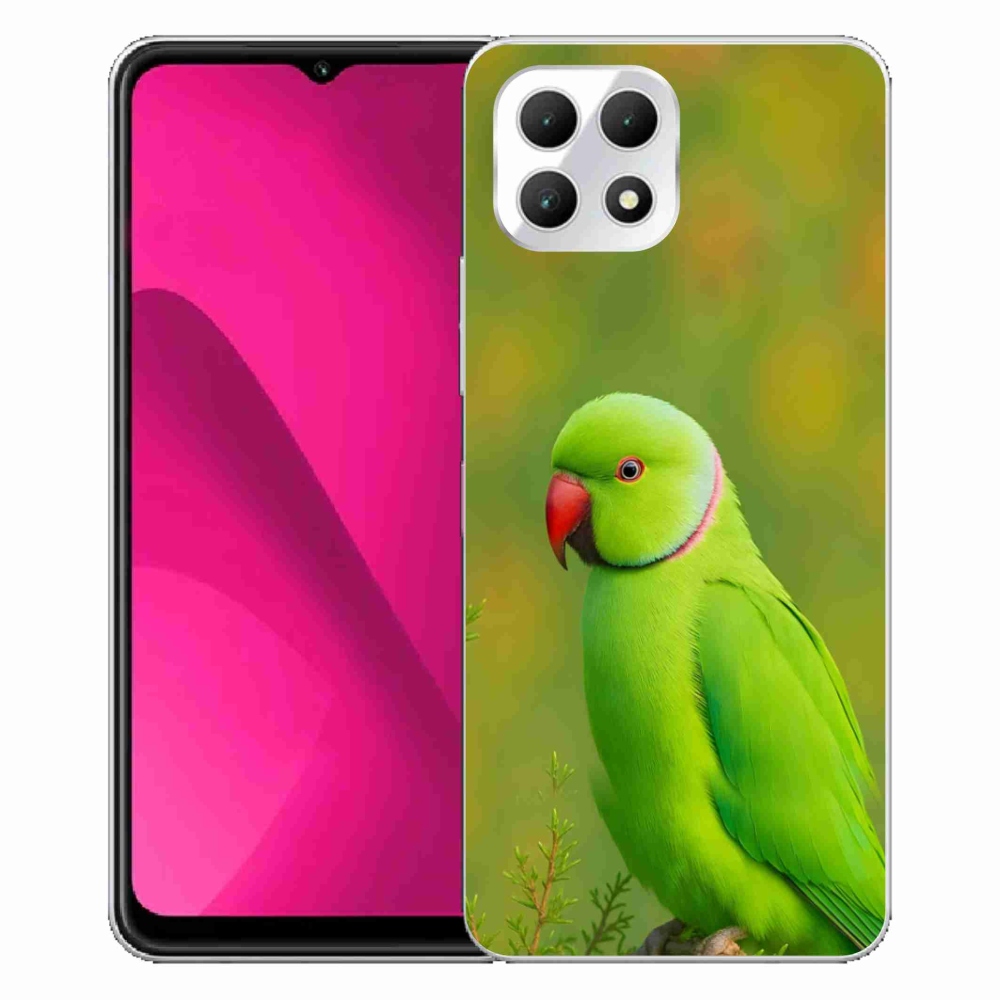 Gélový kryt mmCase na T phone 2 - papagáj alexander 2