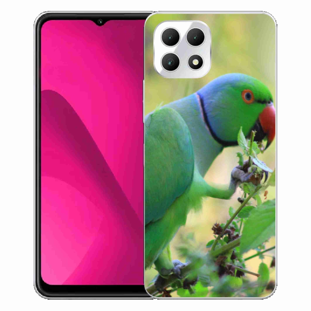 Gélový kryt mmCase na T phone 2 - papagáj Alexandr