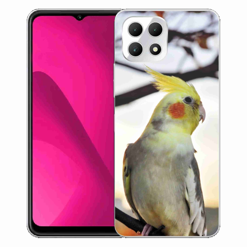 Gélový kryt mmCase na T phone 2 - papagáj korela