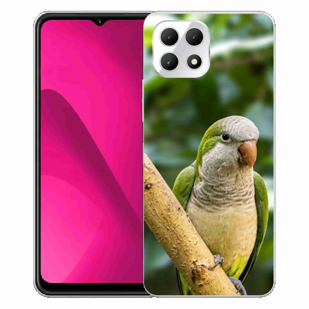 Gélový kryt mmCase na T phone 2 - papagáj mníšok