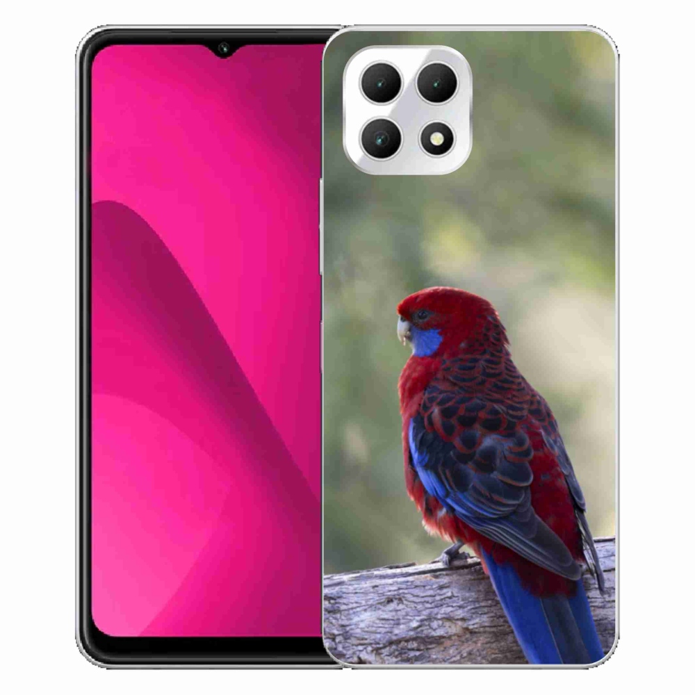 Gélový kryt mmCase na T phone 2 - papagáj rosela
