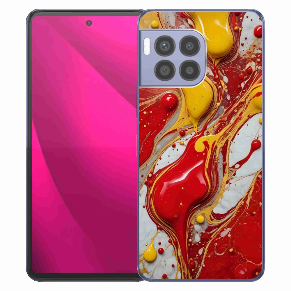 Gélový kryt mmCase na T phone 2 Pro - abstraktný motív 42