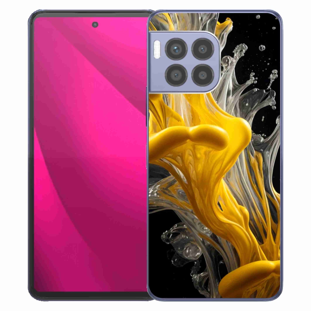 Gélový kryt mmCase na T phone 2 Pro - abstraktný motív 48