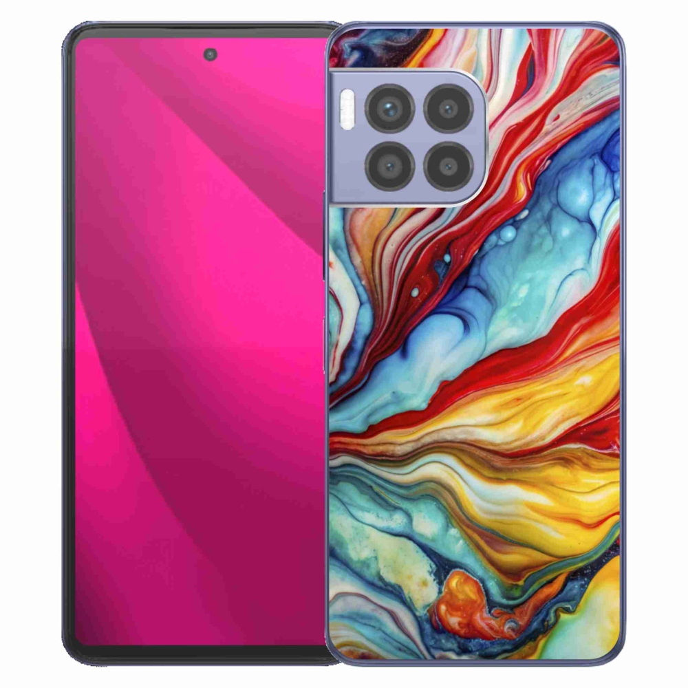 Gélový kryt mmCase na T phone 2 Pro - abstraktný motív 58