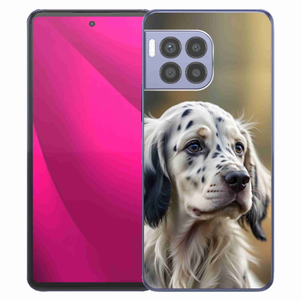 Gélový kryt mmCase na T phone 2 Pro - anglický seter