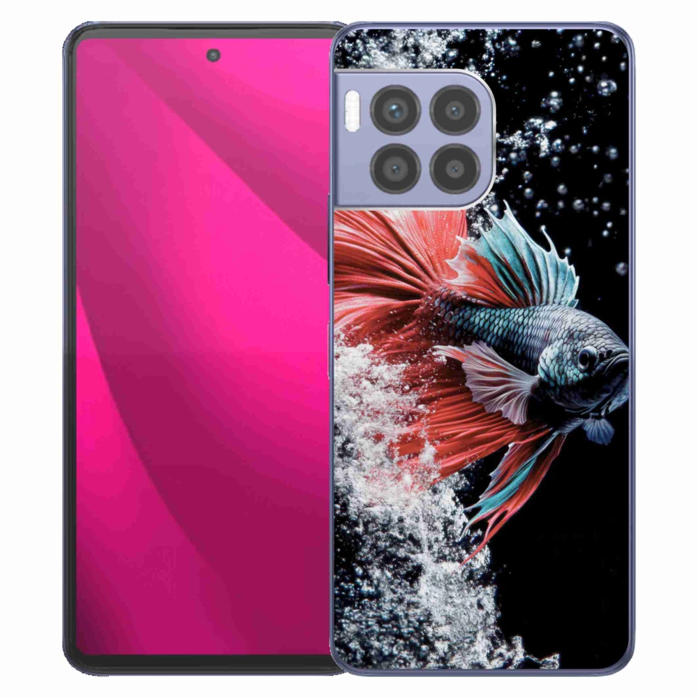 Gélový kryt mmCase na T phone 2 Pro - bojovníčka pestrá