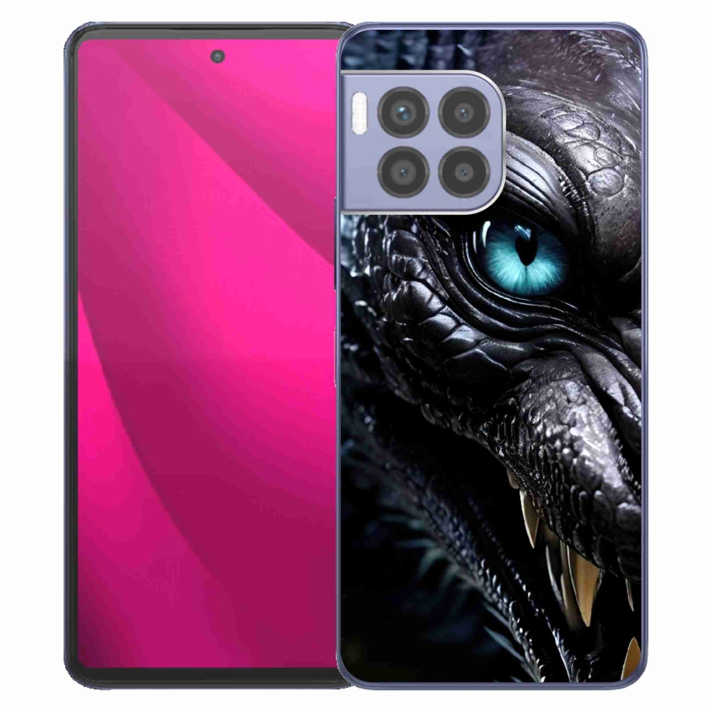 Gélový kryt mmCase na T phone 2 Pro - dračí pohľad