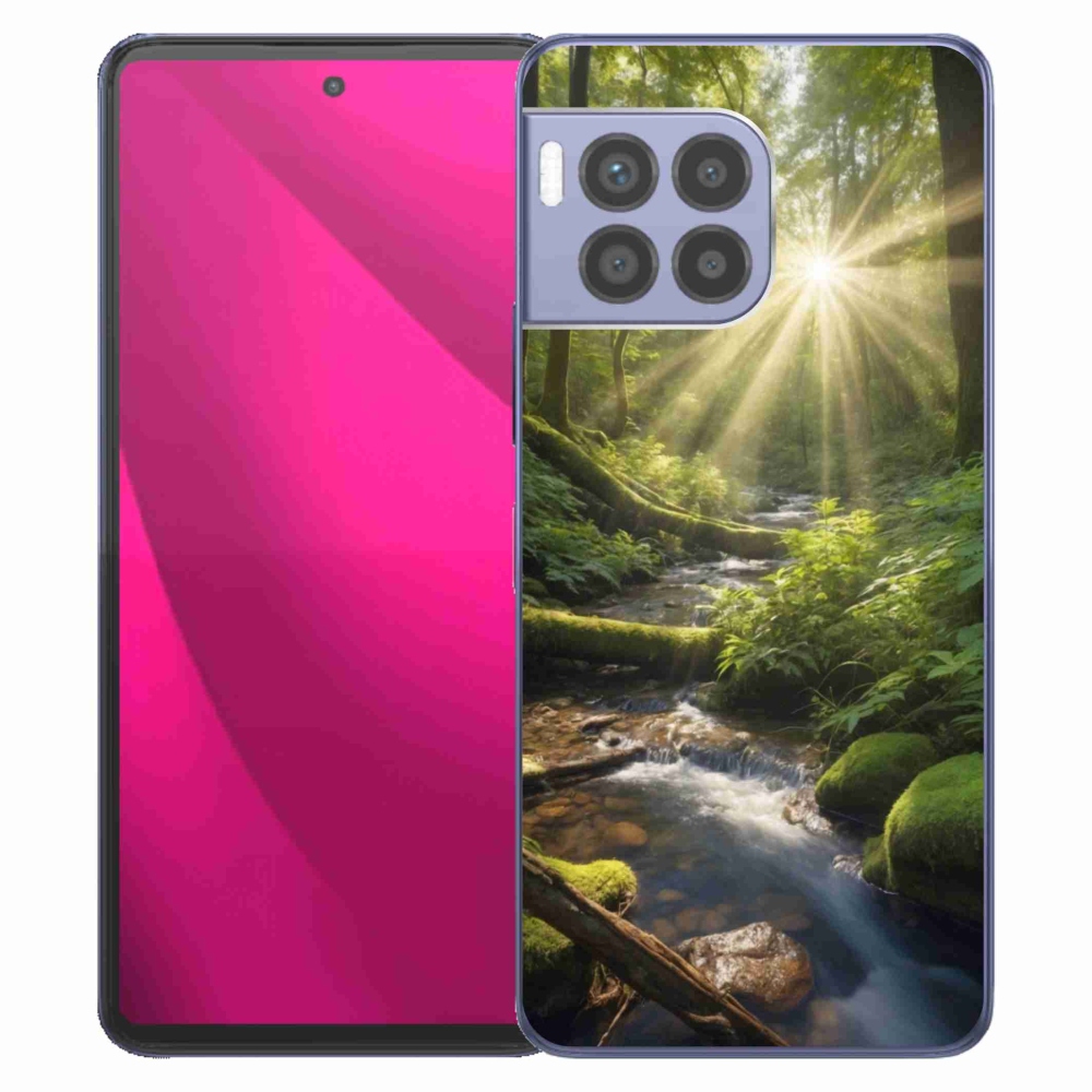 Gélový kryt mmCase na T phone 2 Pro - hlbina lesa
