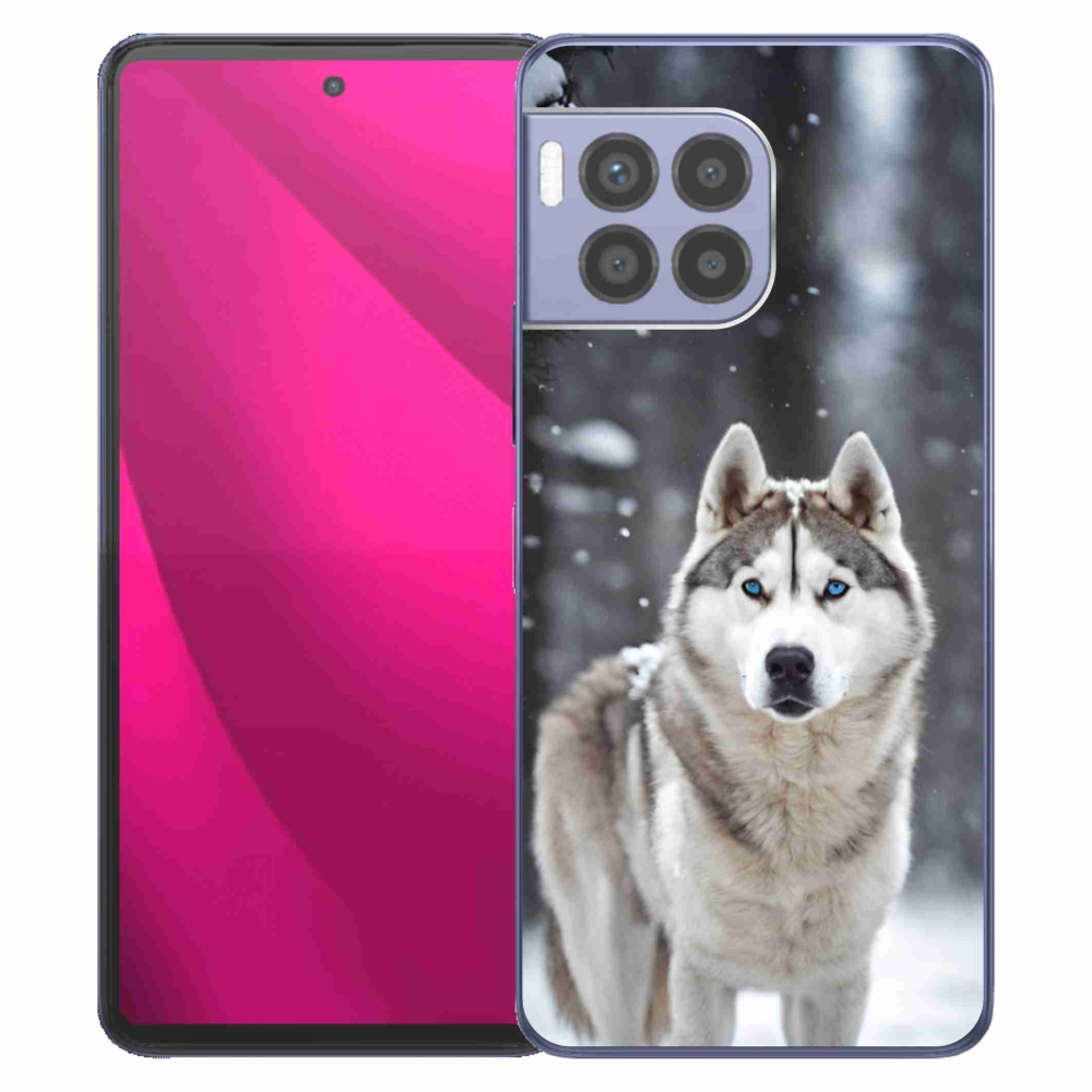 Gélový kryt mmCase na T phone 2 Pro - husky 2