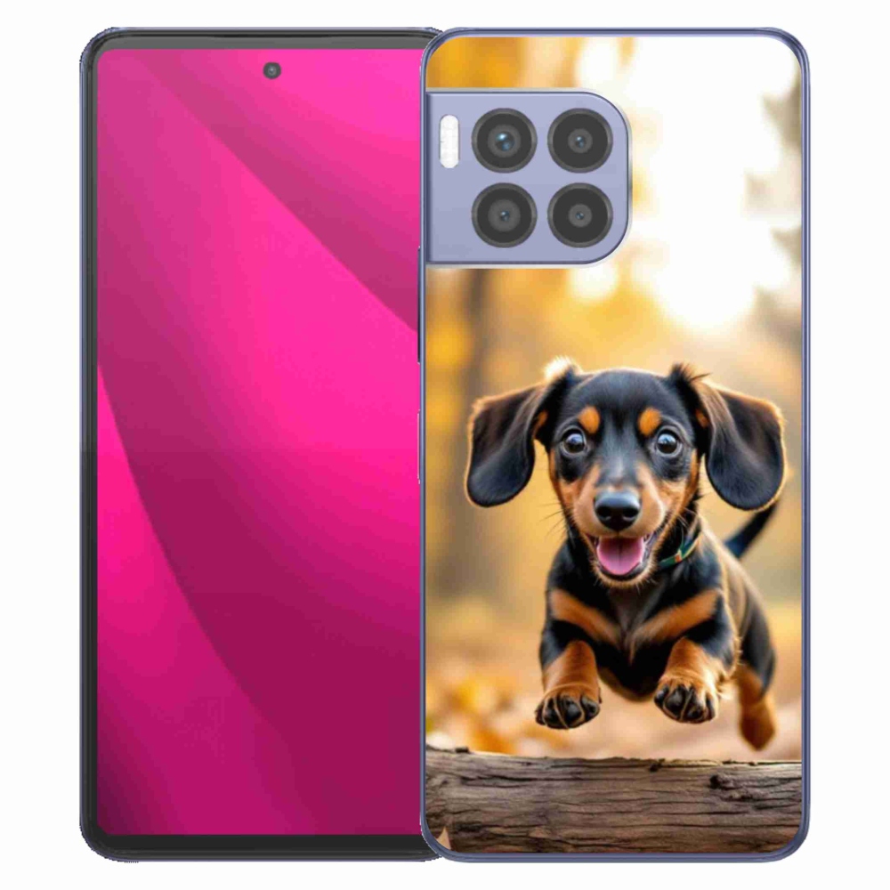 Gélový kryt mmCase na T phone 2 Pro - jazvečík 2