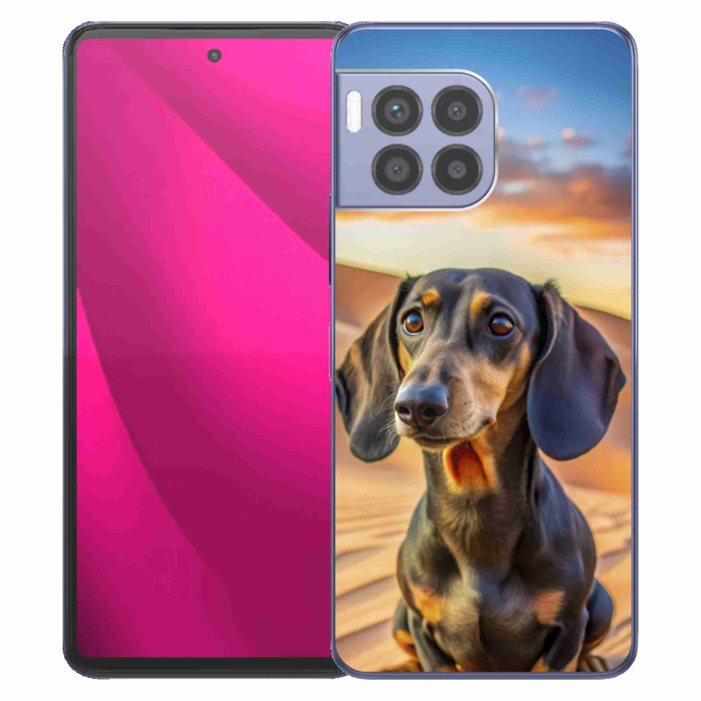 Gélový kryt mmCase na T phone 2 Pro - jazvečík 3