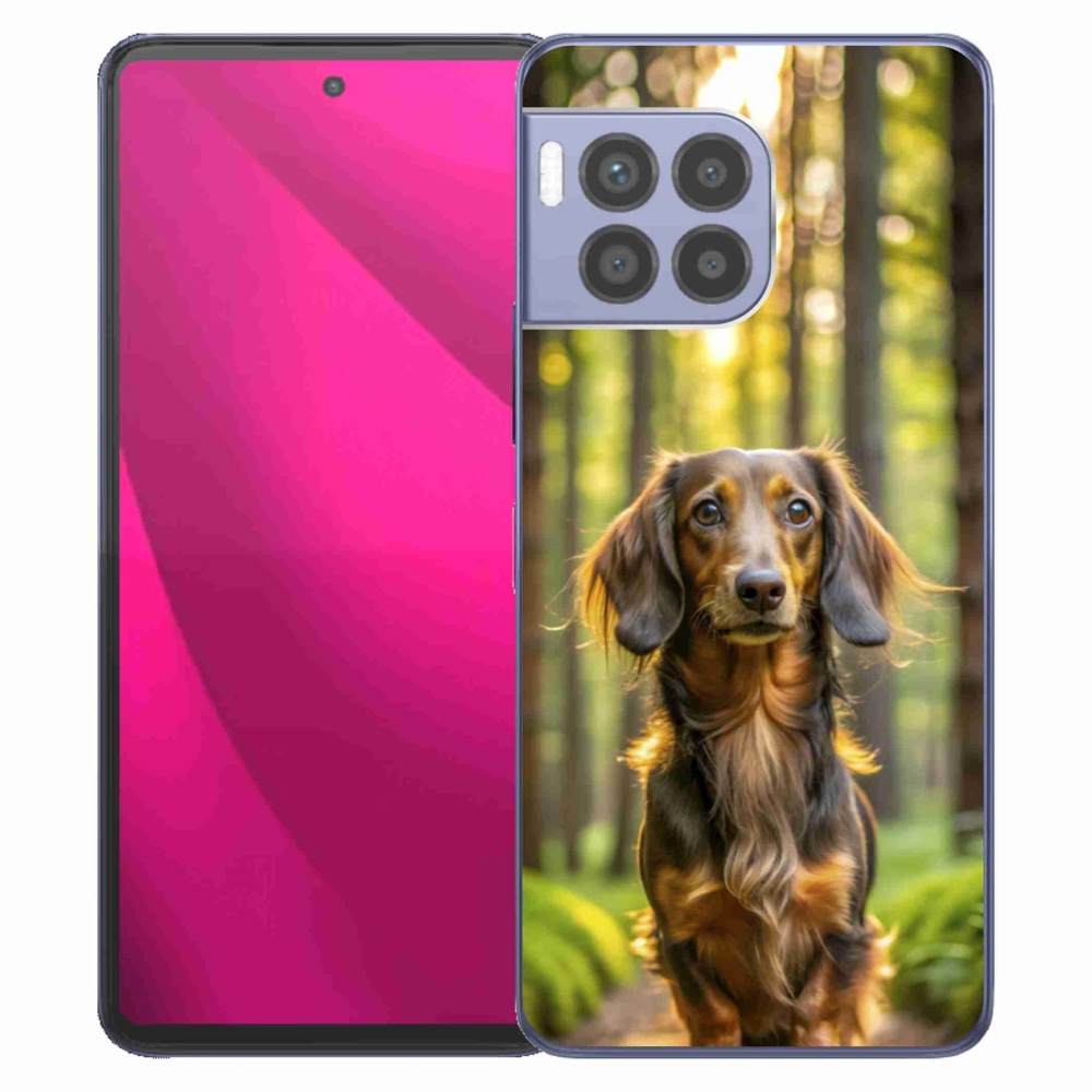 Gélový kryt mmCase na T phone 2 Pro - jazvečík 4