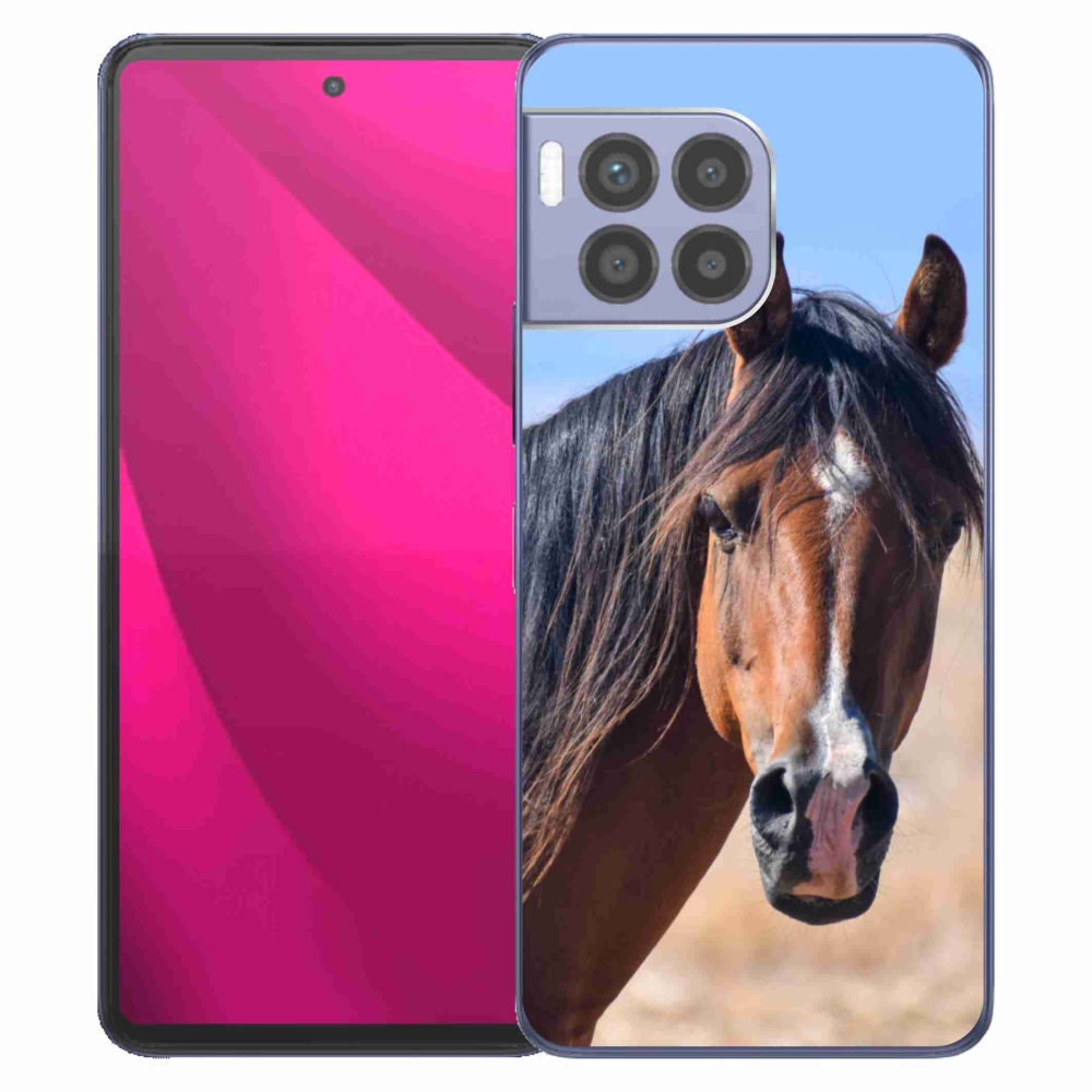 Gélový kryt mmCase na T phone 2 Pro - pokojný kôň