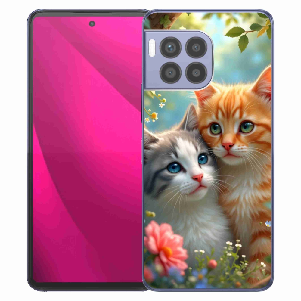 Gélový kryt mmCase na T phone 2 Pro - mačacia láska 2