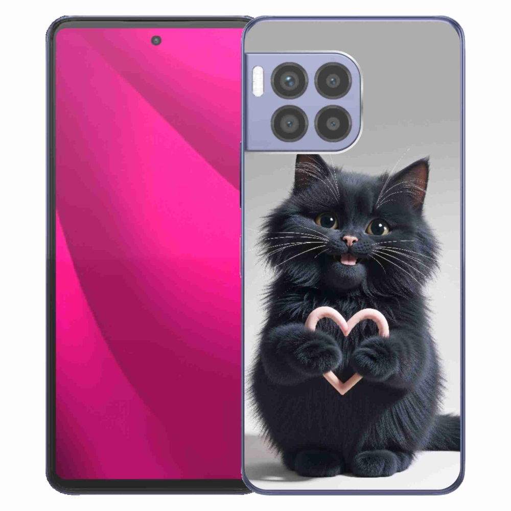 Gélový kryt mmCase na T phone 2 Pro - mačacia láska 3