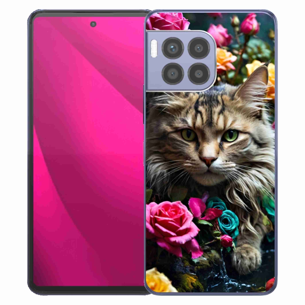 Gélový kryt mmCase na T phone 2 Pro - mačacie pohľad 2
