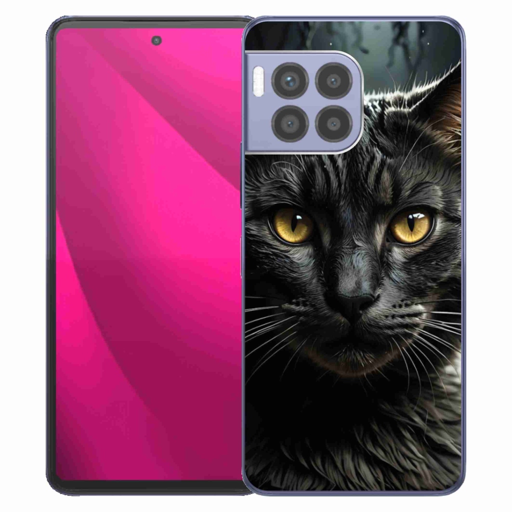 Gélový kryt mmCase na T phone 2 Pro - mačacie pohľad 3
