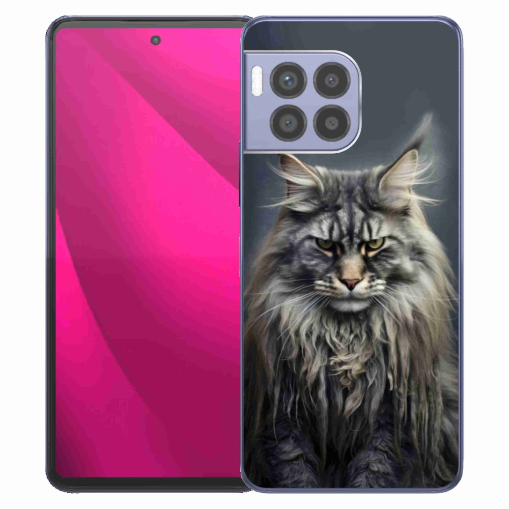 Gélový kryt mmCase na T phone 2 Pro - mačacie pohľad 4