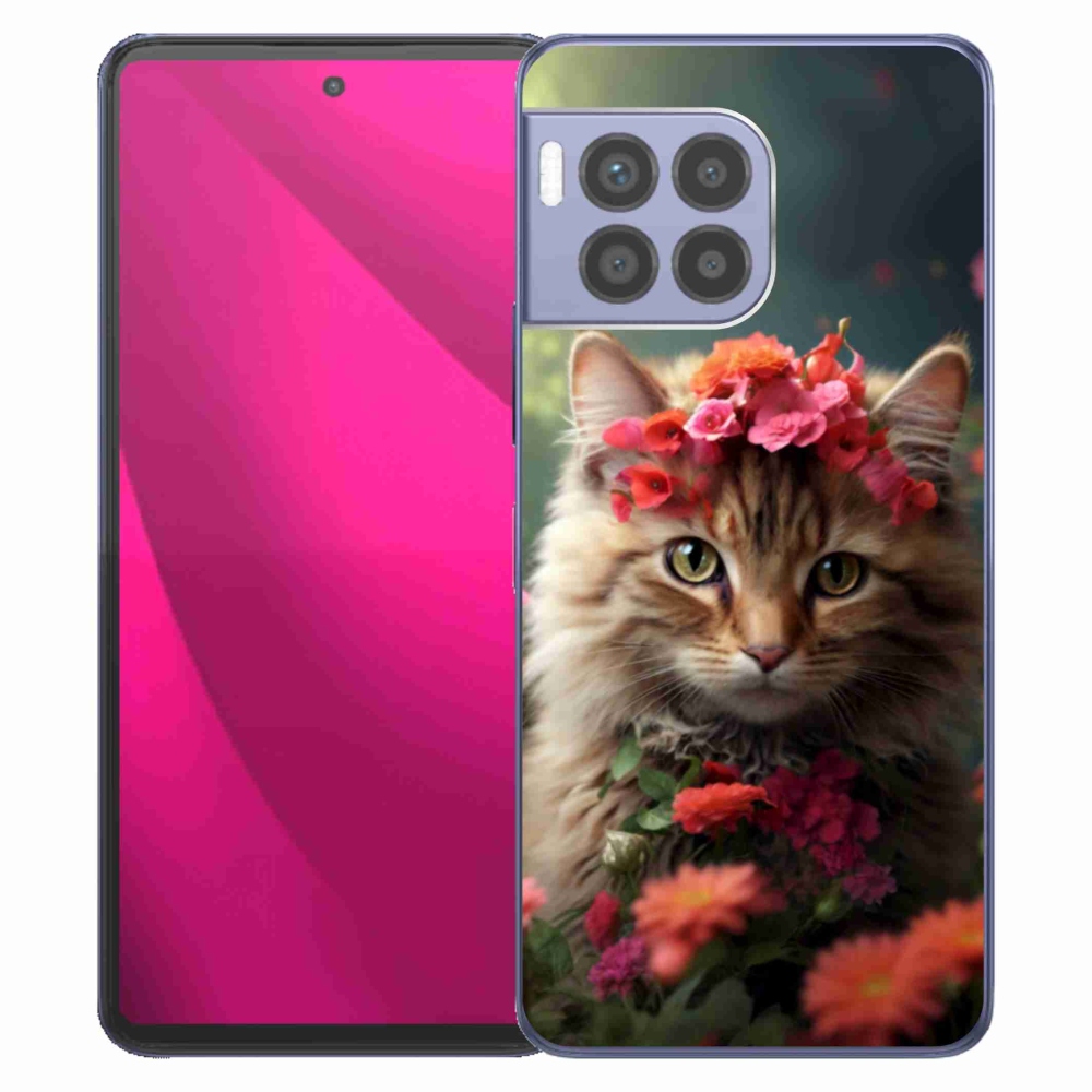 Gélový kryt mmCase na T phone 2 Pro - mačacia princezná