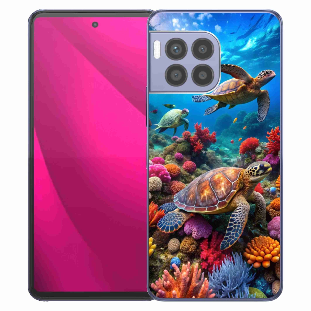 Gélový kryt mmCase na T phone 2 Pro - morský svet 2