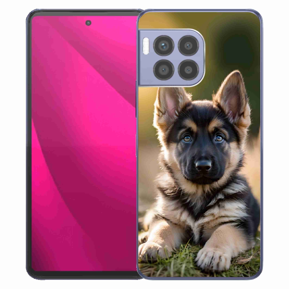 Gélový kryt mmCase na T phone 2 Pro - nemecký ovčiak v prírode