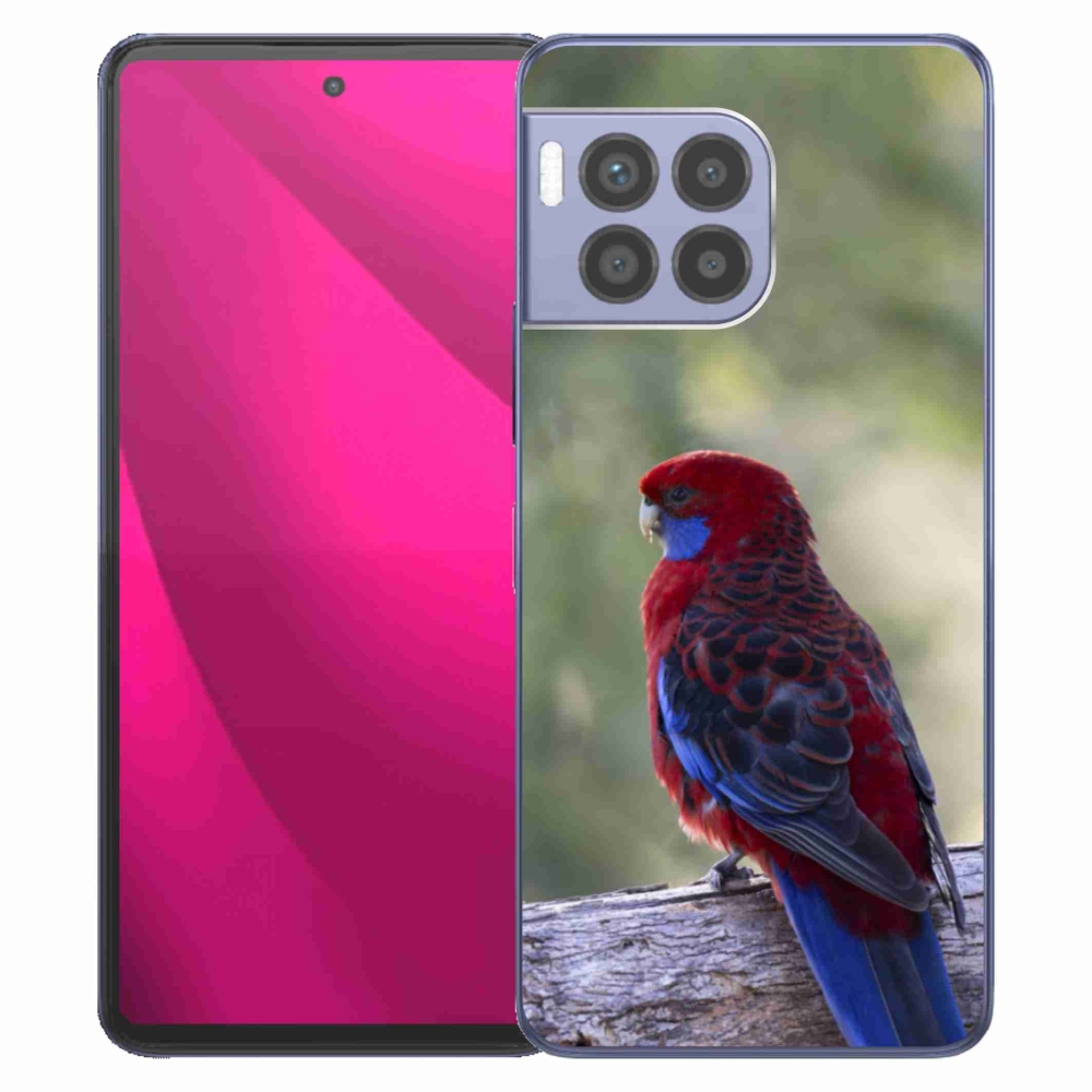 Gélový kryt mmCase na T phone 2 Pro - papagáj rosela