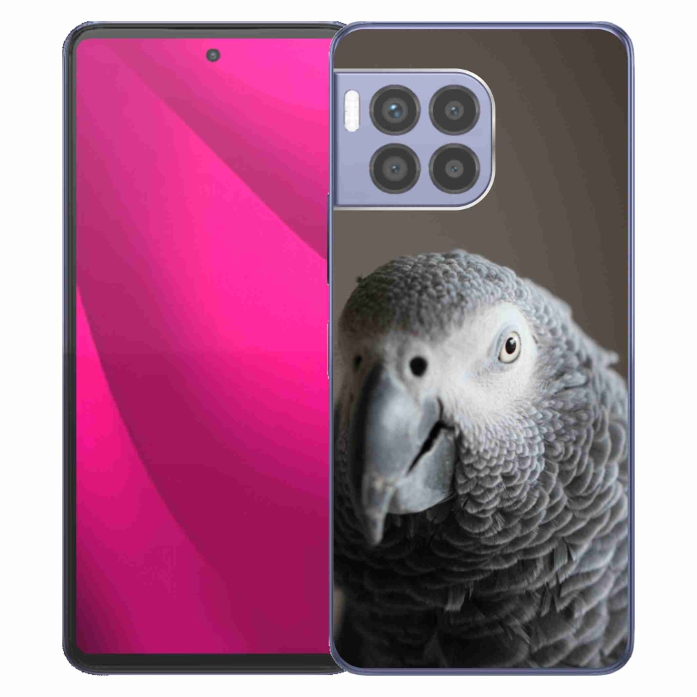 Gélový kryt mmCase na T phone 2 Pro - papagáj žako 2