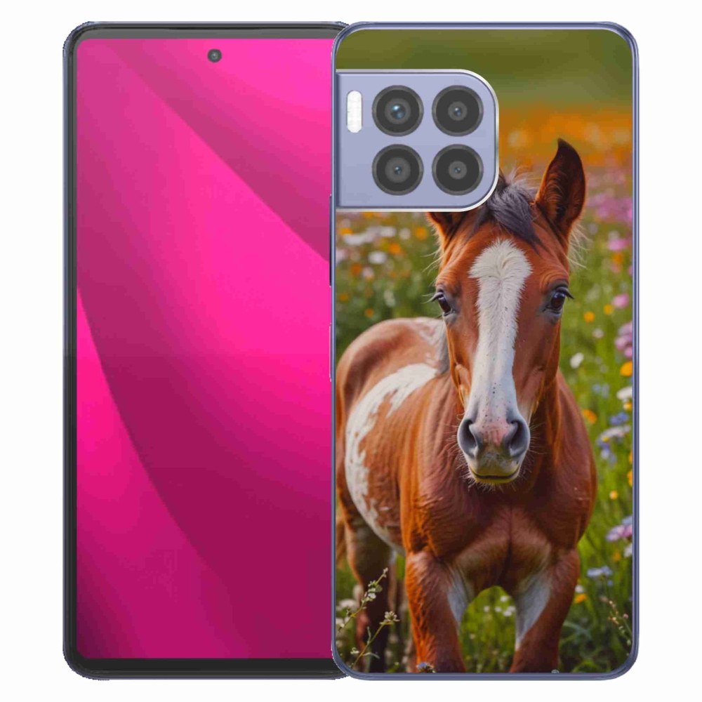 Gélový kryt mmCase na T phone 2 Pro - roztomilé žriebä