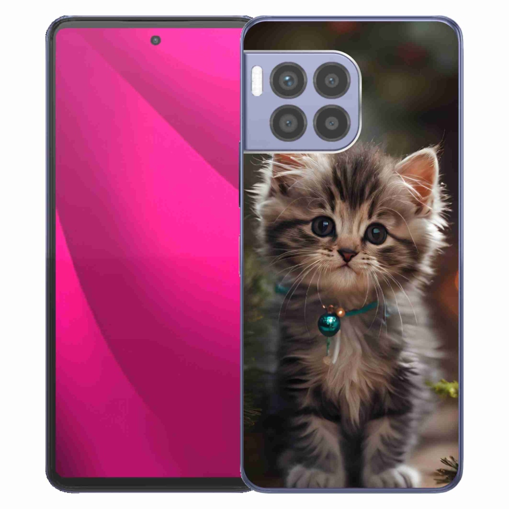 Gélový kryt mmCase na T phone 2 Pro - roztomilé mačiatko 11