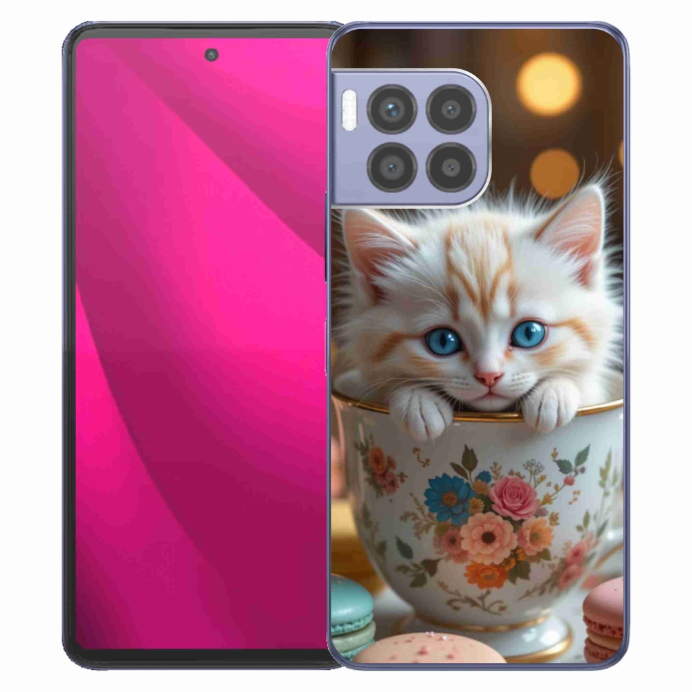 Gélový kryt mmCase na T phone 2 Pro - roztomilé mačiatko 6
