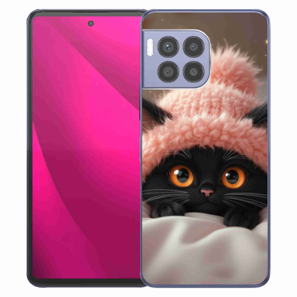 Gélový kryt mmCase na T phone 2 Pro - roztomilé mačiatko 7
