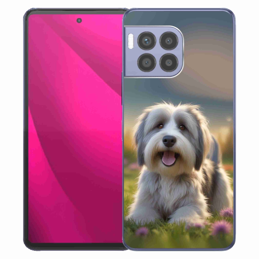 Gélový kryt mmCase na T phone 2 Pro - roztomilý havanský psík