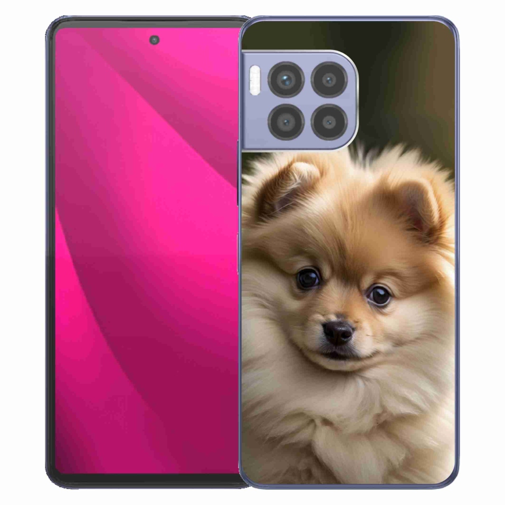 Gélový kryt mmCase na T phone 2 Pro - roztomilý pomeranian 2