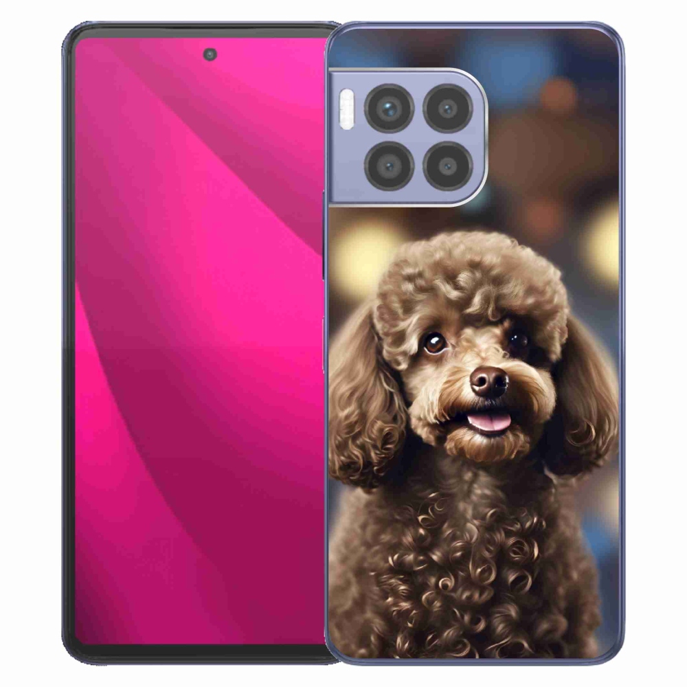 Gélový kryt mmCase na T phone 2 Pro - roztomilý pudel