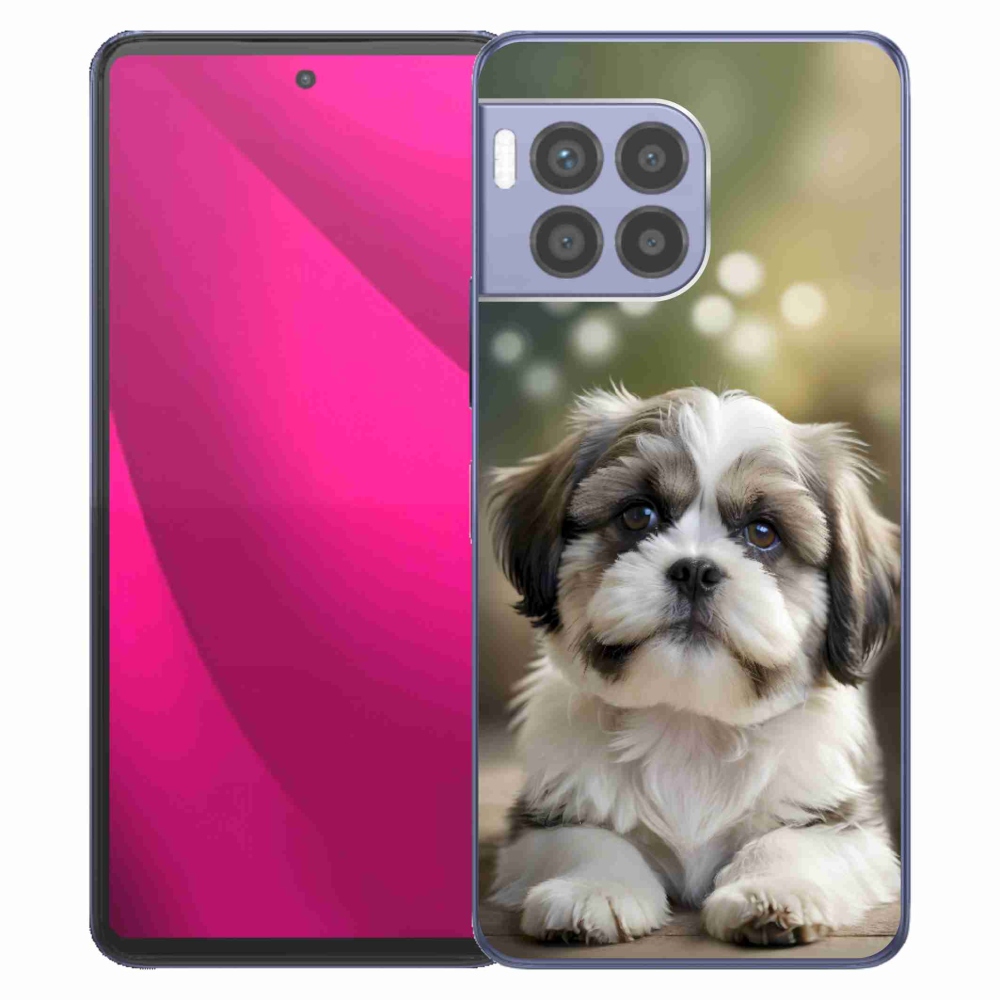 Gélový kryt mmCase na T phone 2 Pro - roztomilý shih-tzu