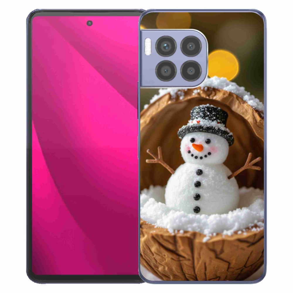 Gélový kryt mmCase na T phone 2 Pro - snehuliak 4