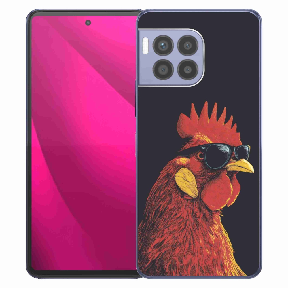 Gélový kryt mmCase na T phone 2 Pro - štýlový kohút